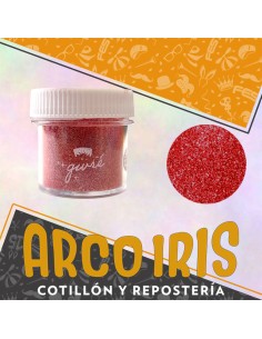 Givre Comestible Rojo X10 De 4 Gr -radha -gliter-pascua