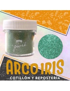 Givre Comestible Verde X10 De 4 Gr -radha -gliter-pascua