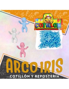 Mini Bebe X 12 - Por Color: Rosa-blanco-celeste-piel Rotti