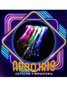 Luminoso Extension Pelo Fibra Optica X 12 - Bolson Toys Led