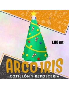 Inflable Arbol De Navidad  1.80 Mt Altura -navidad-