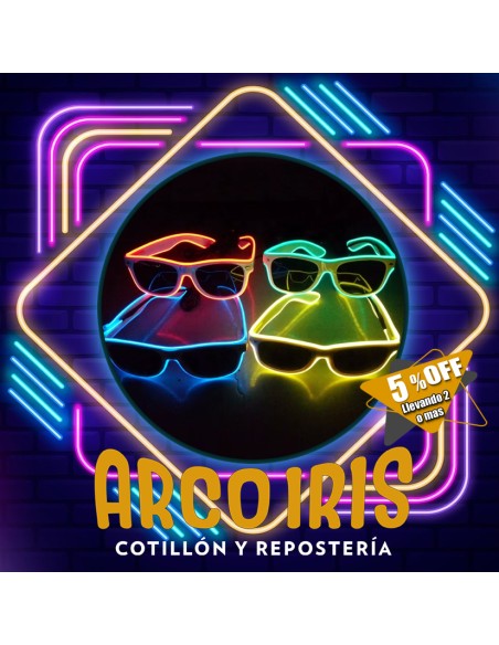 Luminoso Anteojo Contorno Sin Cable +2-5% Marco Cristal - Carga Usb-a Bateria-promo Por Cantidad-