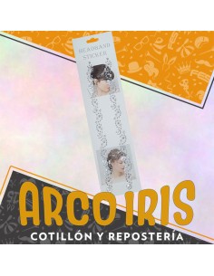 Strass Para Pelo  Xu - Blister Glitter Headband Sticker-cabeza-cara-