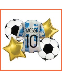 Mylar Set Personaje Surtido Metal Xu - 5/7 Piezas Skye/messi/ Carpincho/paw Patrol/peppa Pig/cars/frozeen/avengers/capitan Am