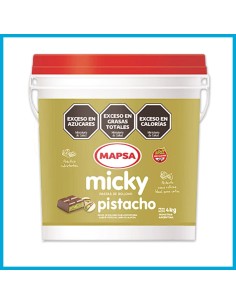 Relleno Micky Pistacho 4 Kg. - Sin Tacc Pasta Para Relleno Recubrimiento