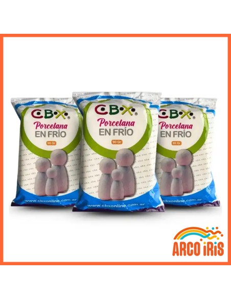 Porcelana En Frio 90 Gr X U. Cbx -porcelana Fria Promo Por Caja-