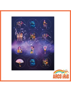 Guerreras Gm Stickers 12 X 6 Planchas -gold Mundo- K-pop