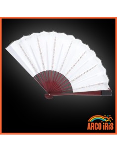 Luminoso Abanico 33 Cm Blanco - Party Store