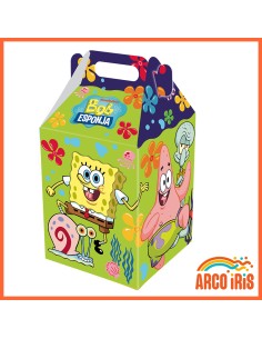 Bob Esponja Caja Feliz X 6 - Sorpresa Grande