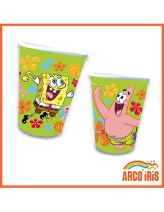 Bob Esponja Vasos X 8