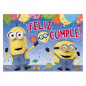 Minions Afiche Feliz Cumple X 1/felicidades