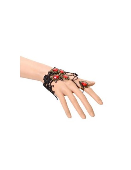 Brazalete Gotico Y Anillo Xu - Halloween Party Store